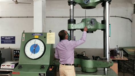 tension test on mild steel on universal testing machine|vlab tensile testing.